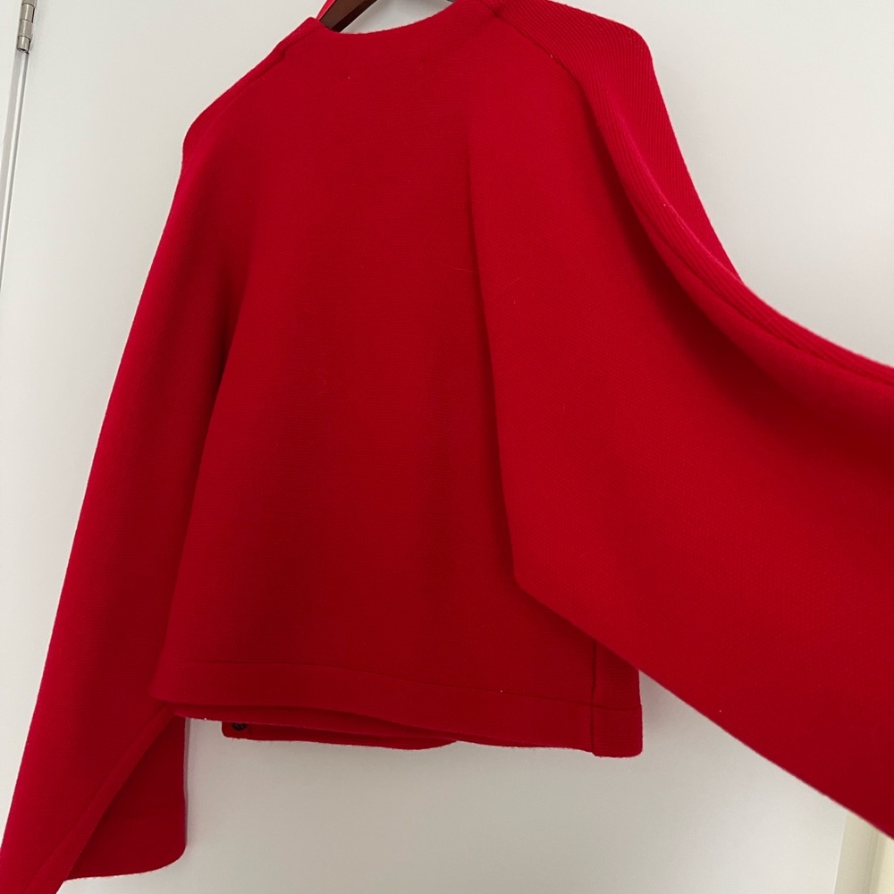 Zara Wool Kimono Coat - Picture 4 of 8